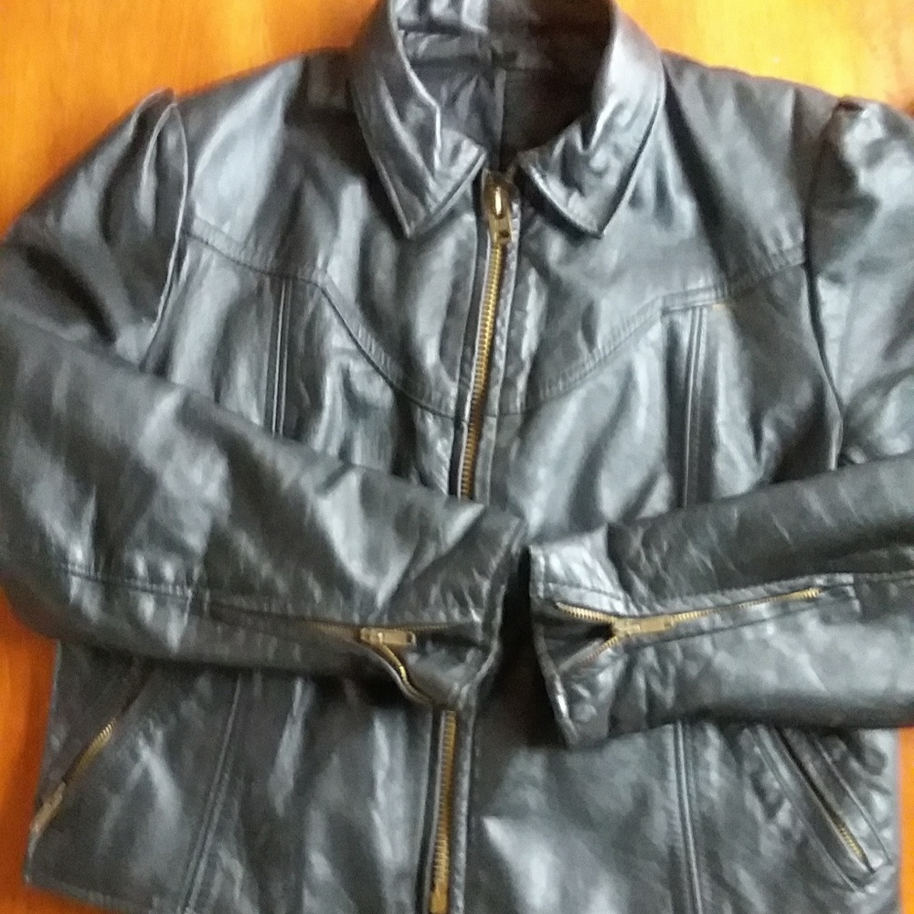 Talon Biker Leather Jacket
